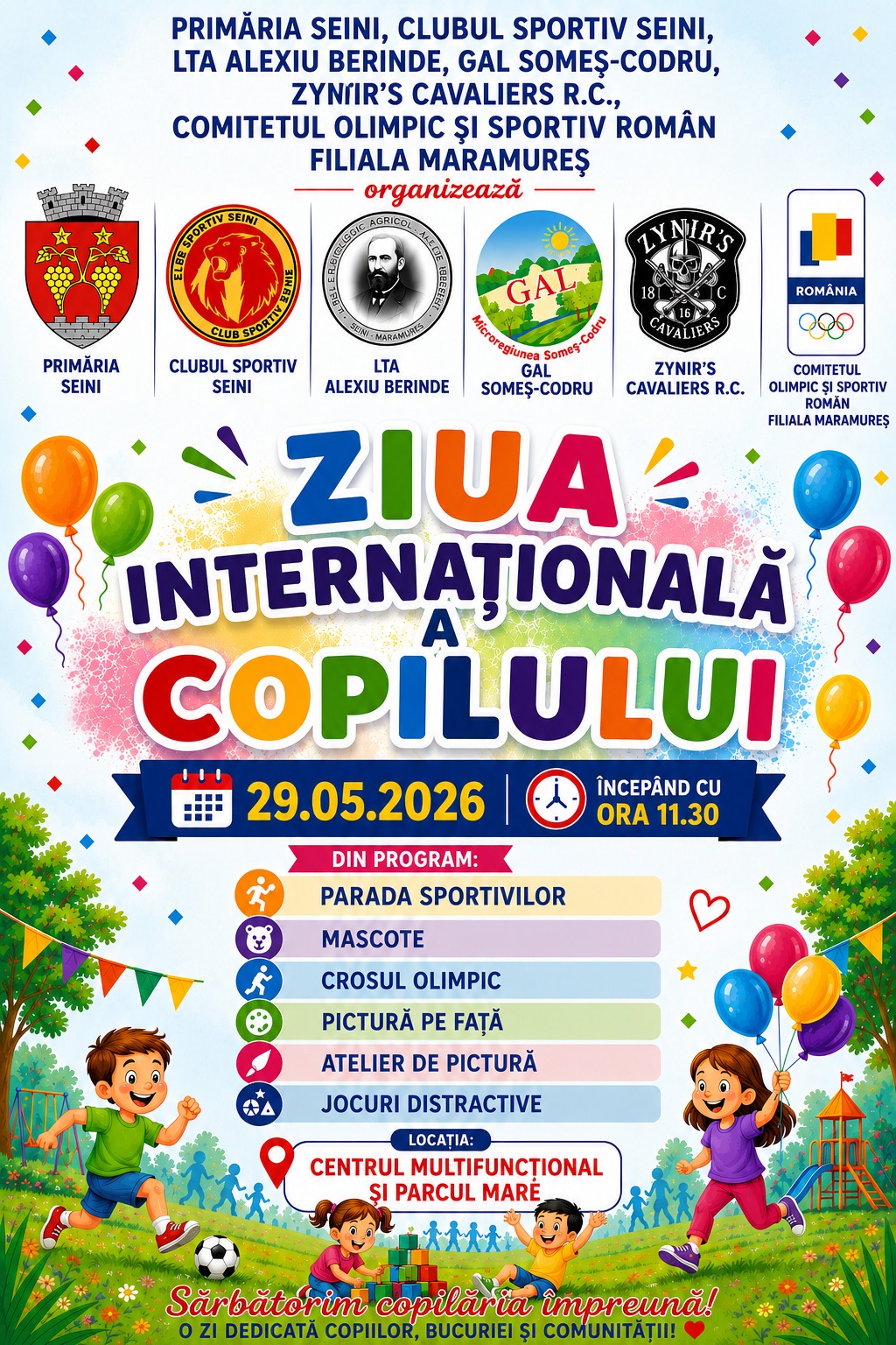 Afis 1 Mai 2026 GAL Somes Codru