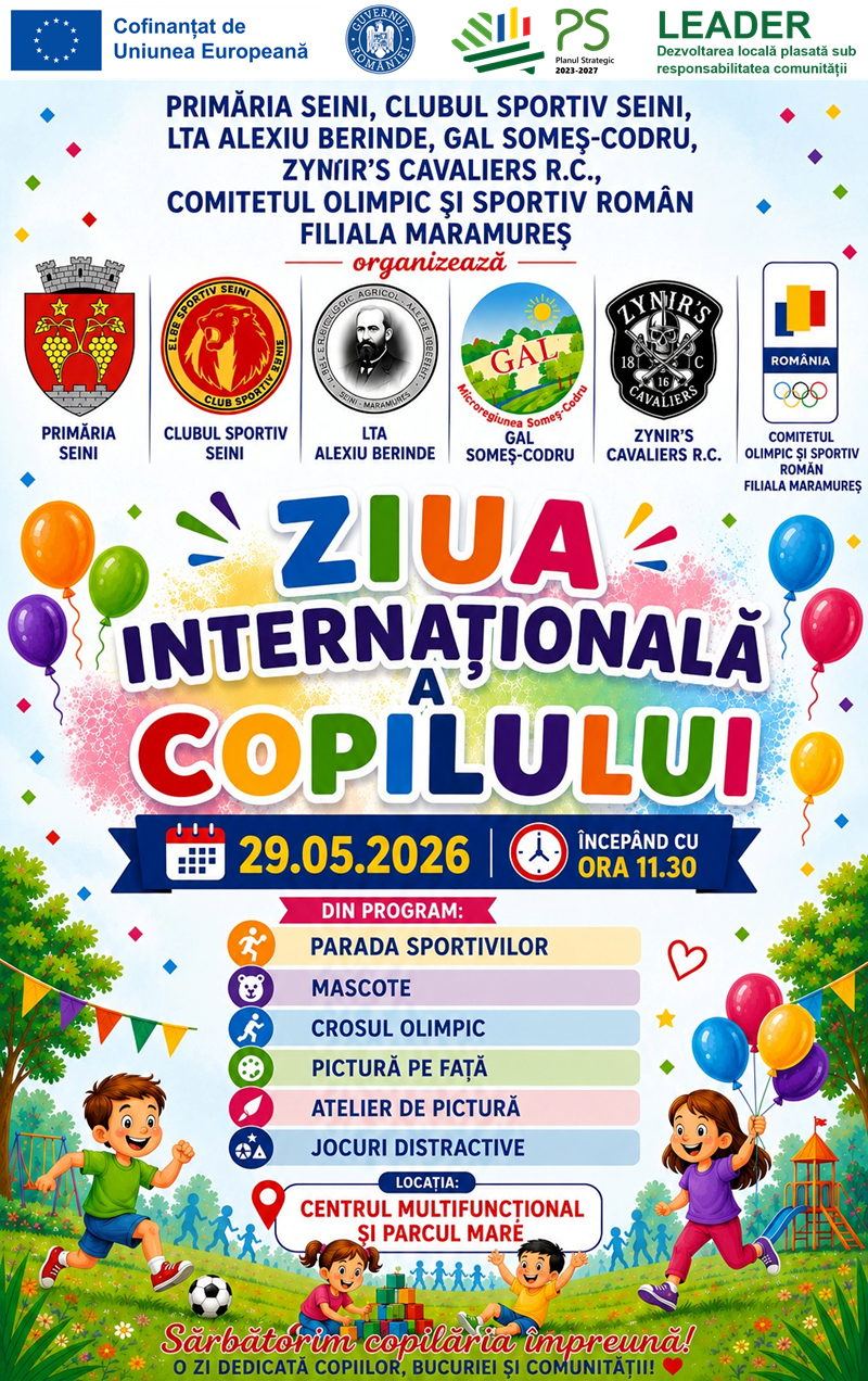 Afis 1 Iunie 2026 GAL Somes Codru